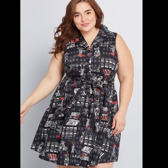 ModCloth Community Brunch Shirt Dress - Picture 8 of 8